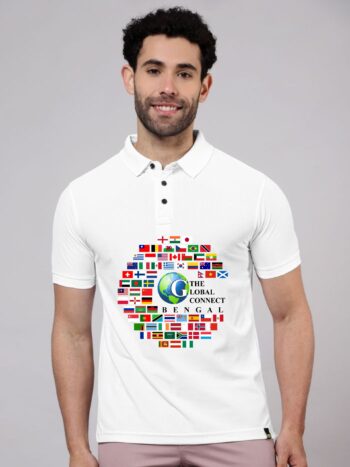 T-shirt White Half